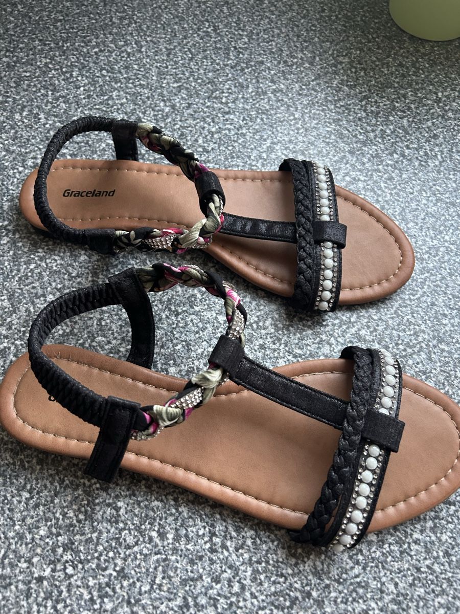 Graceland Scarpe da donna: Sandalen , Gr. 38, neuwertig  – Nuovo (secondo la descrizione) da Stein AG venduto da Amic_5275