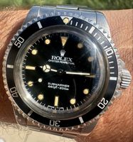 Rare 1984 ROLEX 5513 SUBMARINER Spider Dial Vintage Watch