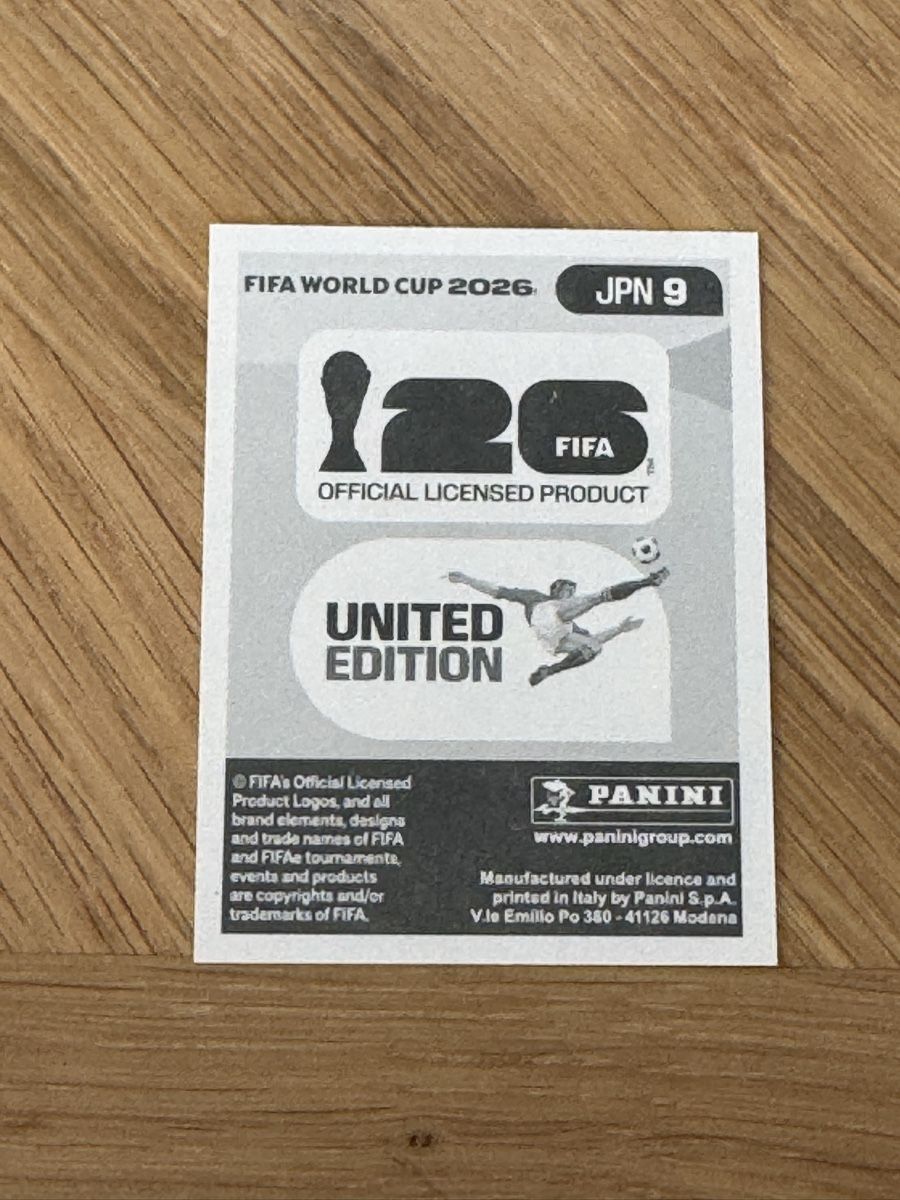 Panini Carte collezionabili: Panini 2026 JPN 9 – Nuovo (secondo la descrizione) da Grand-Lancy venduto da cyr_n5ky 1