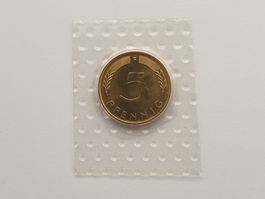 5 Pfennig 2001 F Stgl