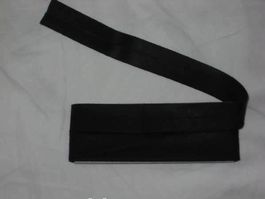 Schrägband schwarz 2cm/1cm breit