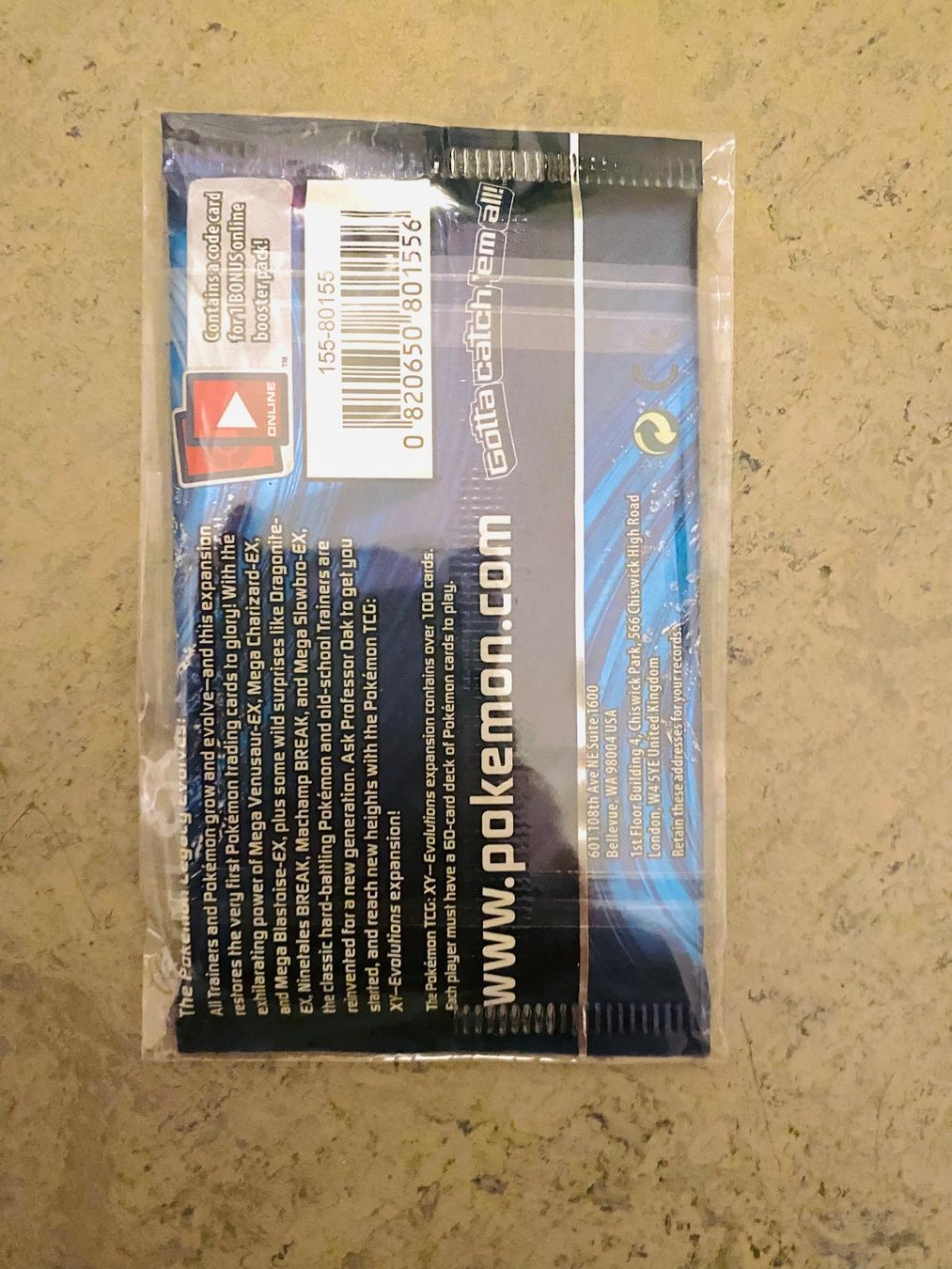Pokémon Carte collezionabili: 2016 Pokémon XY Evolutions Booster EN – Nuovo e nell'imballaggio originale da Zürich venduto da Gamecards 5