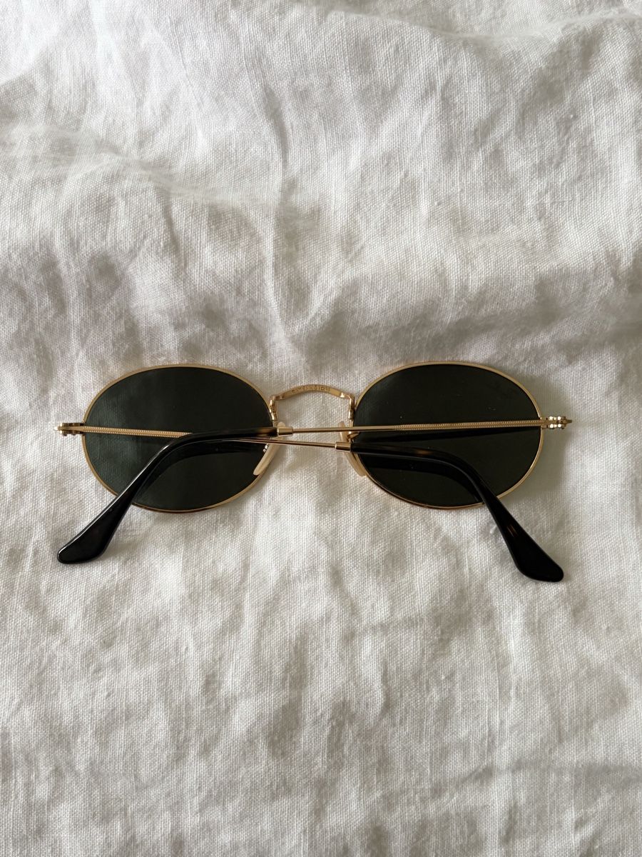Ray-Ban Occhiali & Lenti: Ray-Ban Oval Gold – Usato da Zürich venduto da fischersfritzli 1