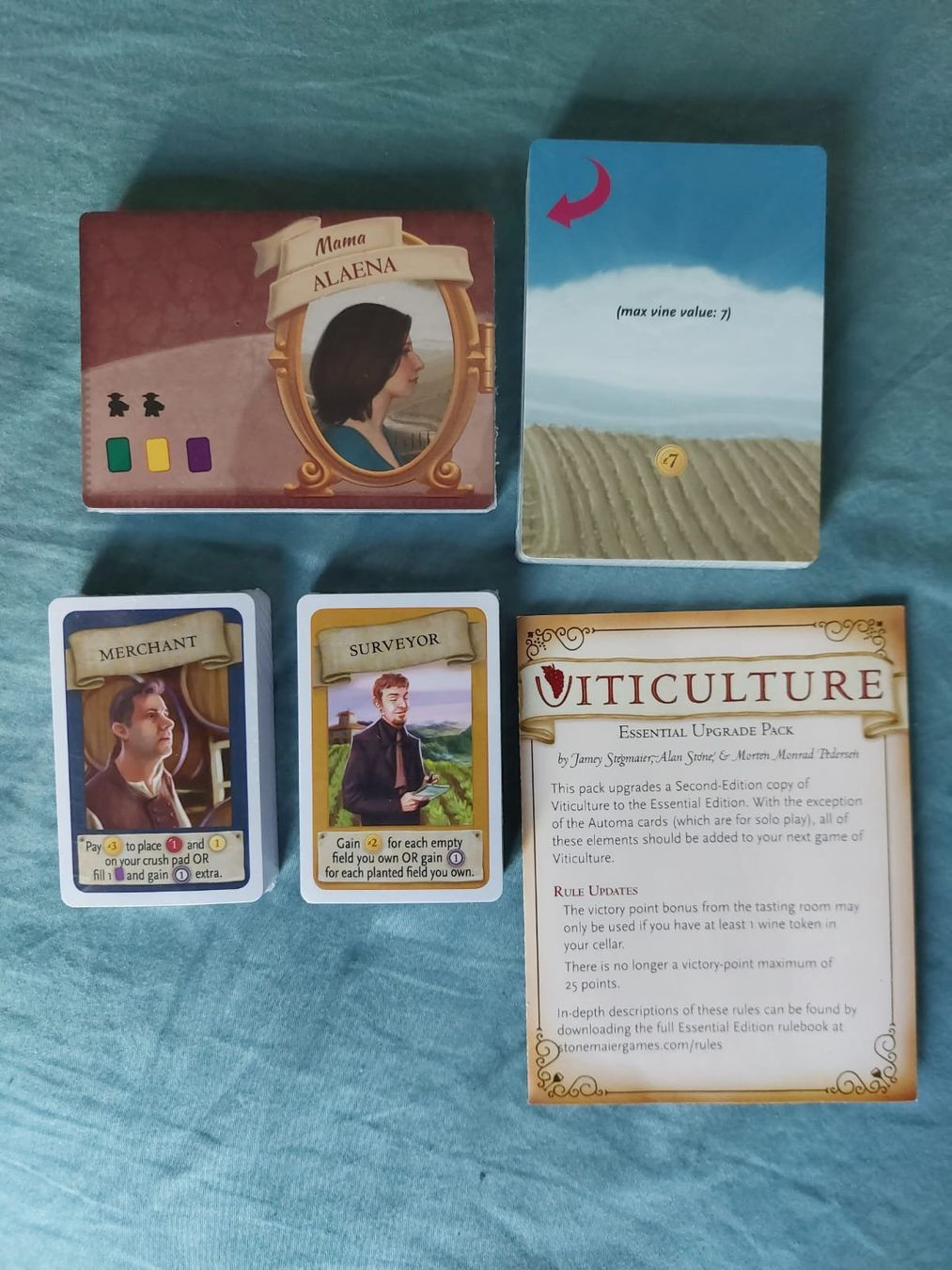 Spiele: Viticulture - Essential Upgrade Pack - EN – Gebraucht aus Luzern von Blue-Moon 2