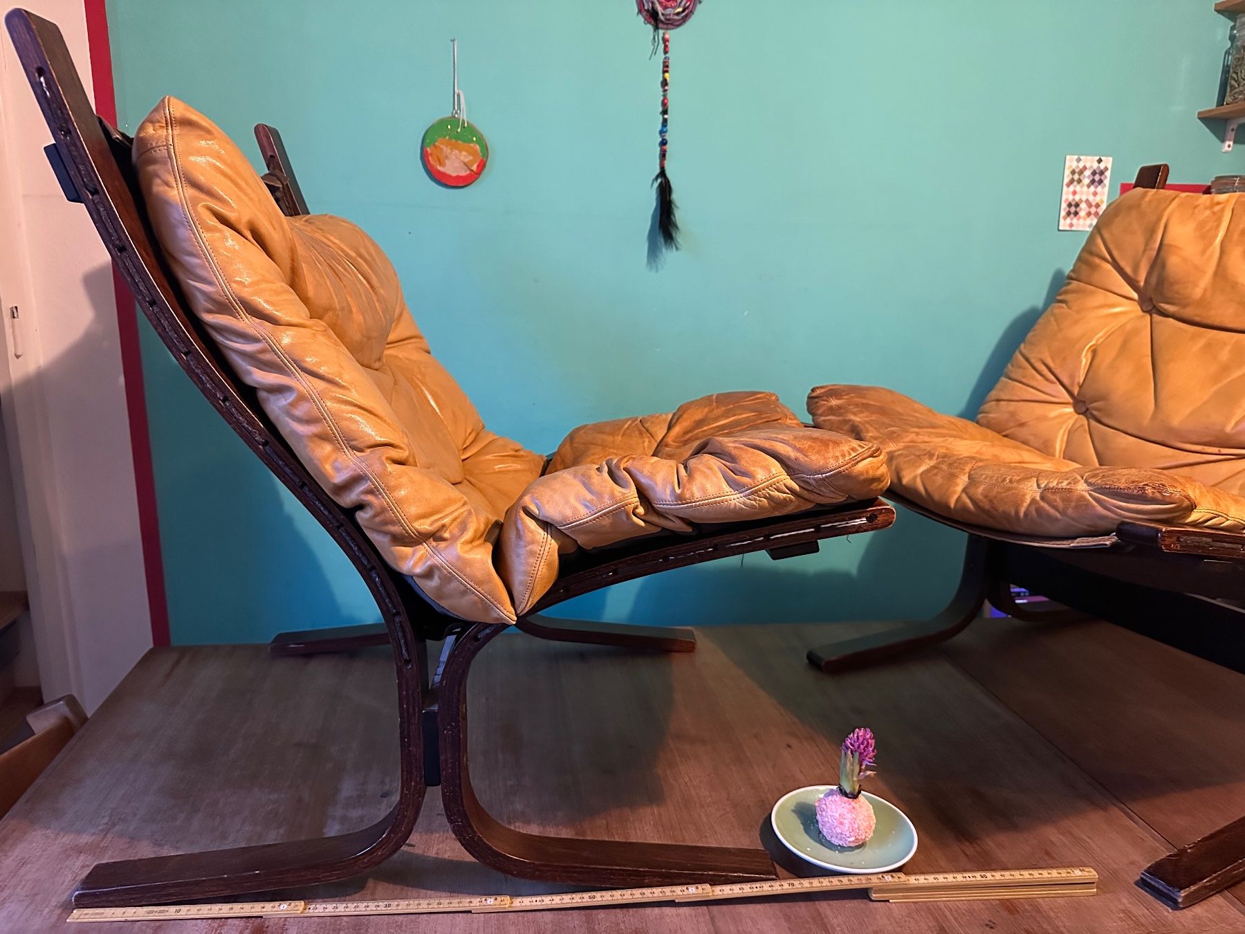 Poltrone: Leder-holz Vintage Sessel – Usato da bern venduto da Bicicletas-80s-90s 7