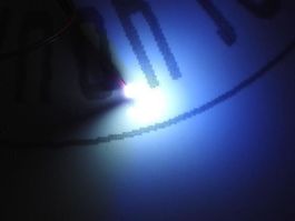 LED SMD 0603 verkabelt, kaltweiss