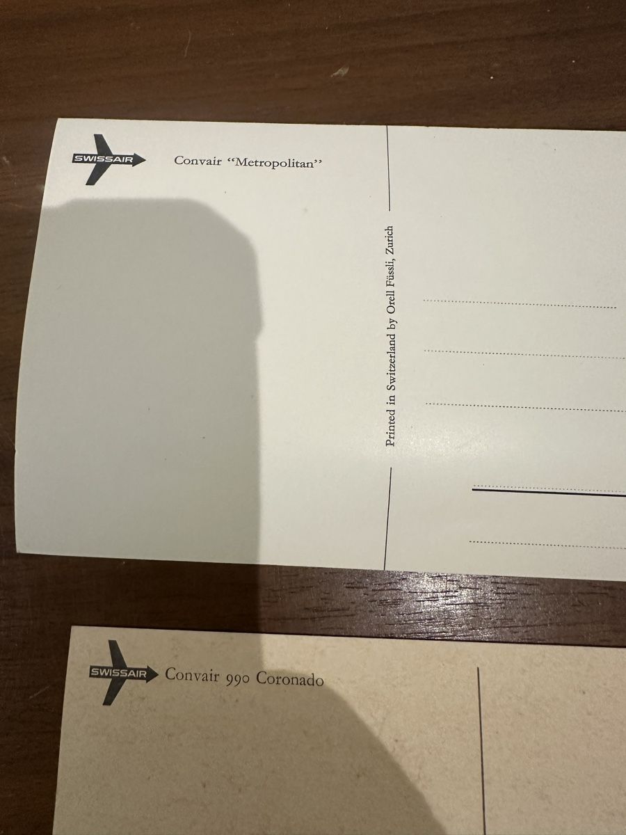 Cartoline postali: Swissair Postkarten  – Usato da Villmergen venduto da Bezdupe 8