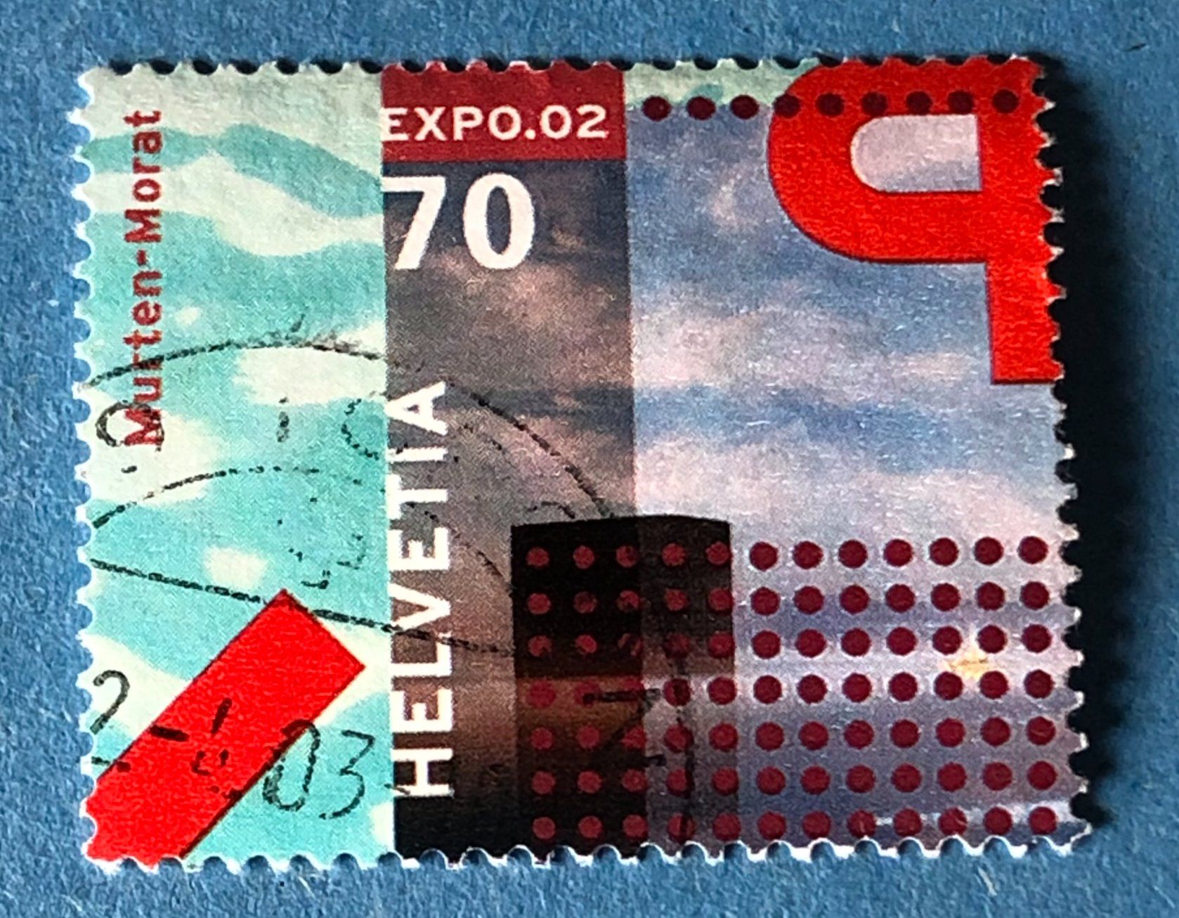 Tutti i francobolli: Nr.1042 GESTEMPELT Arteplage Murten 2002    – Usato da Aarau venduto da Billa007