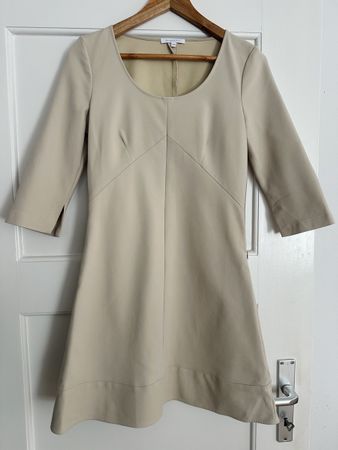 Patrizia Pepe Cream Dress - Size IT 44