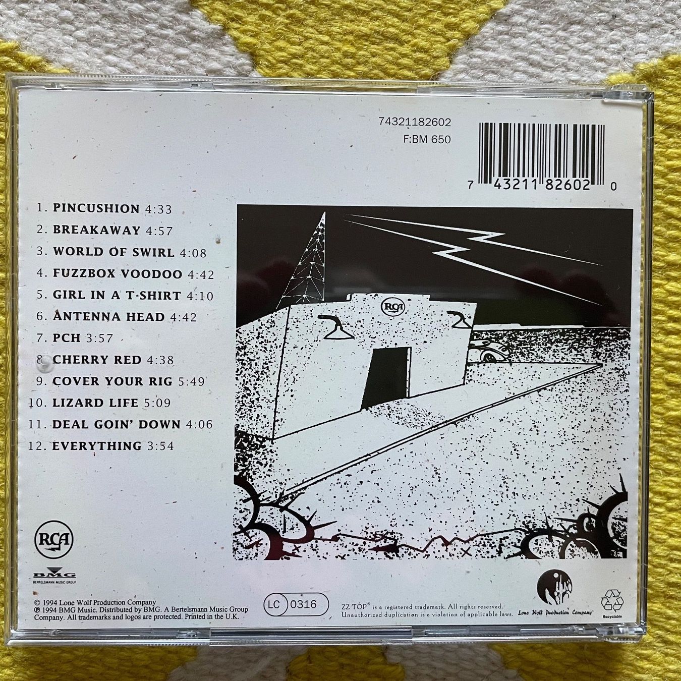 CD: ZZ TOP-ANTENNA – Usato da Rorschacherberg venduto da CD-Roli 1