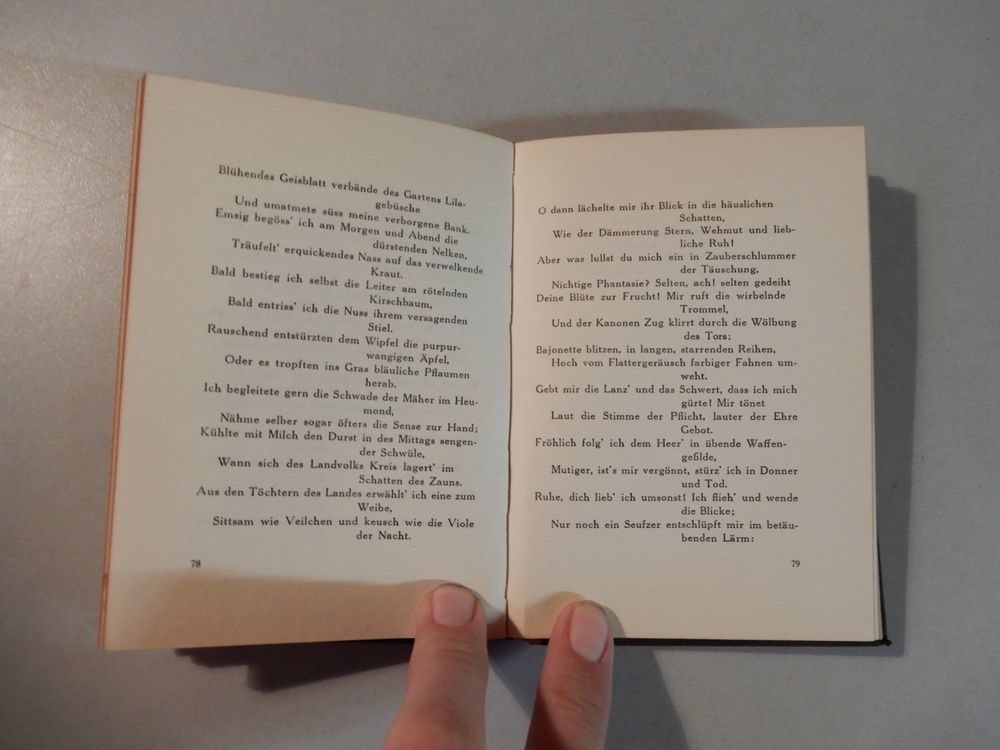 Livres: Gedichte von J. G. Salis - Vintage Buch für Sammler! 1924 – D'occasion à Erstfeld par Mario_boe0 6