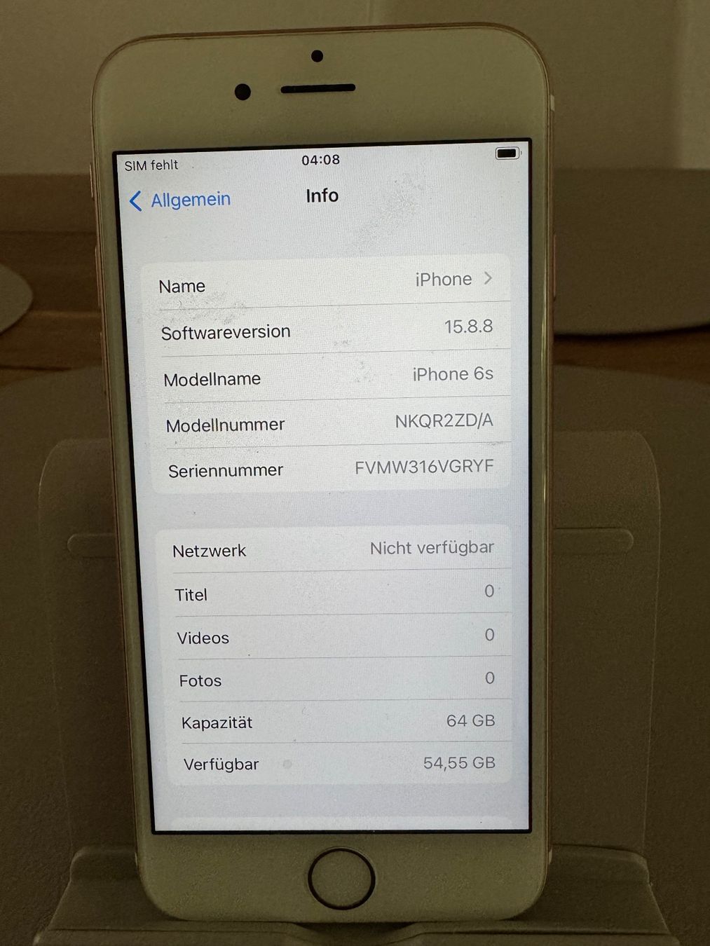 Apple Telefoni cellulari / Smartphones: iPhone 6S 96% Akku Kapazität – Difettoso da Adliswil venduto da Busys 1