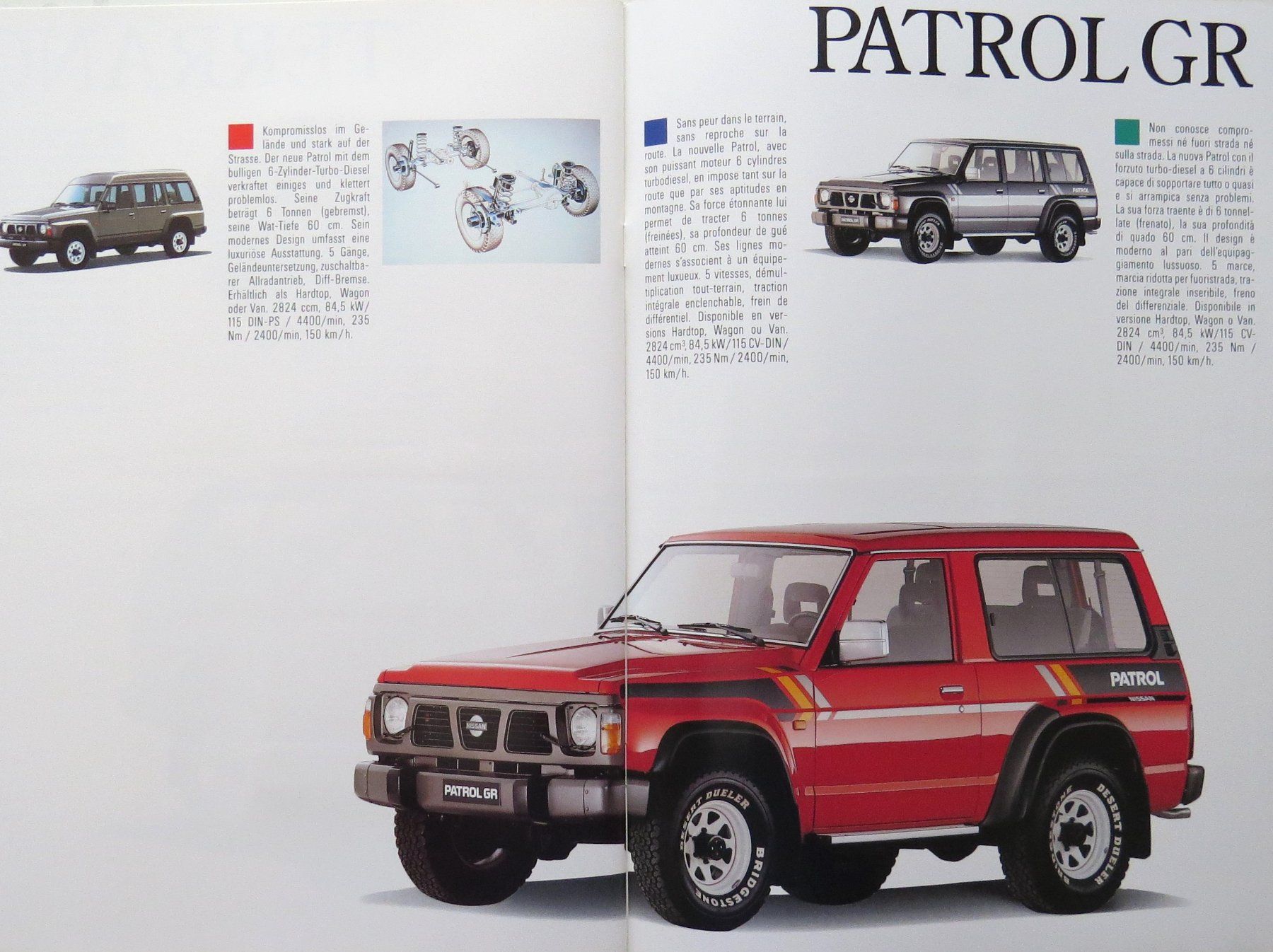 Nissan Documenti: Prospekt Nissan 1990 – Usato da Ettingen venduto da campione_1 5