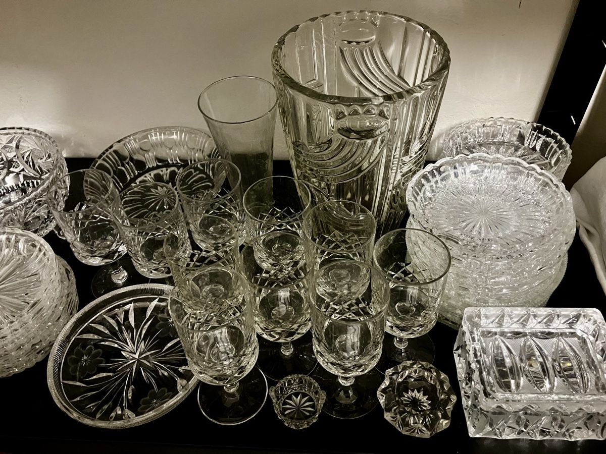 Set di piatti: Kristallglas Sammlung – Usato da Zürich venduto da pas_5ttp
