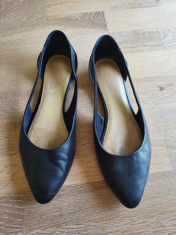 Le Parigine Damen Ballerinas Aus Samt - Winter Hausschuhe Mit Rutschfester Sohle