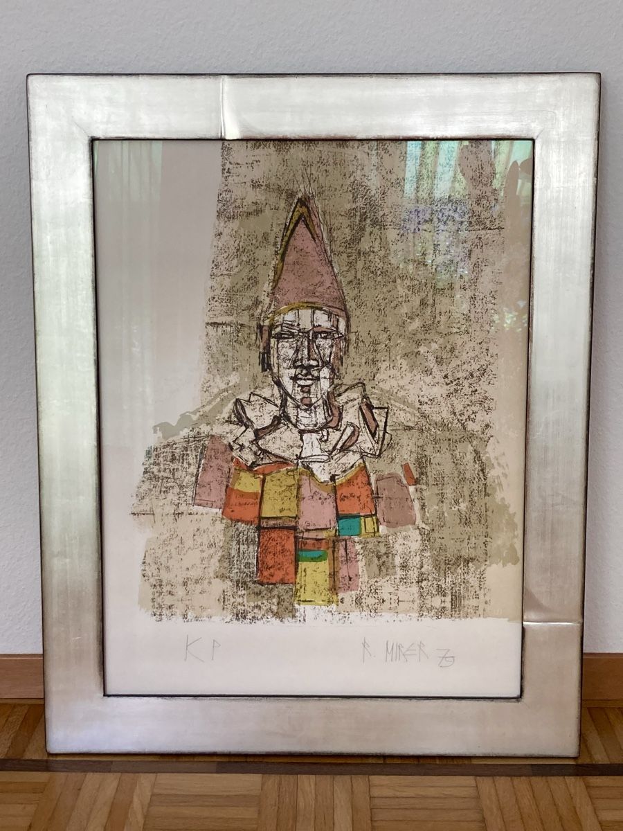 Grafica & Litografie: Rudolf Mirer - Der Clown – Usato da Zürich venduto da swanda