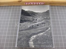 AK Andermatt mit Zug, Furka Oberalp Bahn FO, Kleinformat