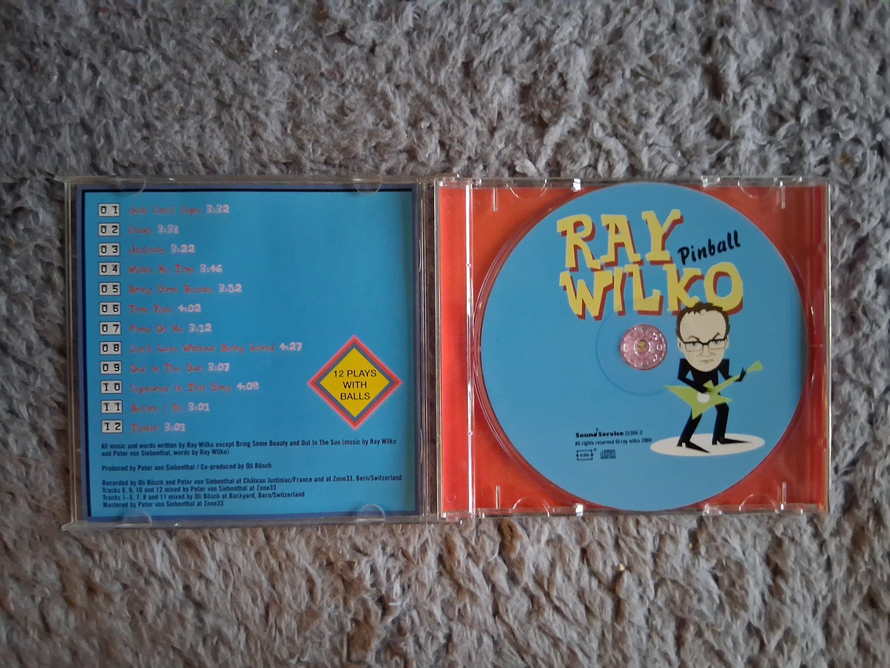 CD: RAY WILKO    PINBALL    CD – Usato da Wetzikon ZH venduto da Ramones01 2
