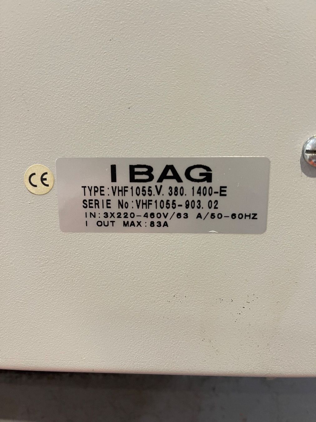 Elektronikbauteile: Warner Electric VHF1000 Hochfrequenzumrichter – Gebraucht aus Titterten von WalliserEngineering 1