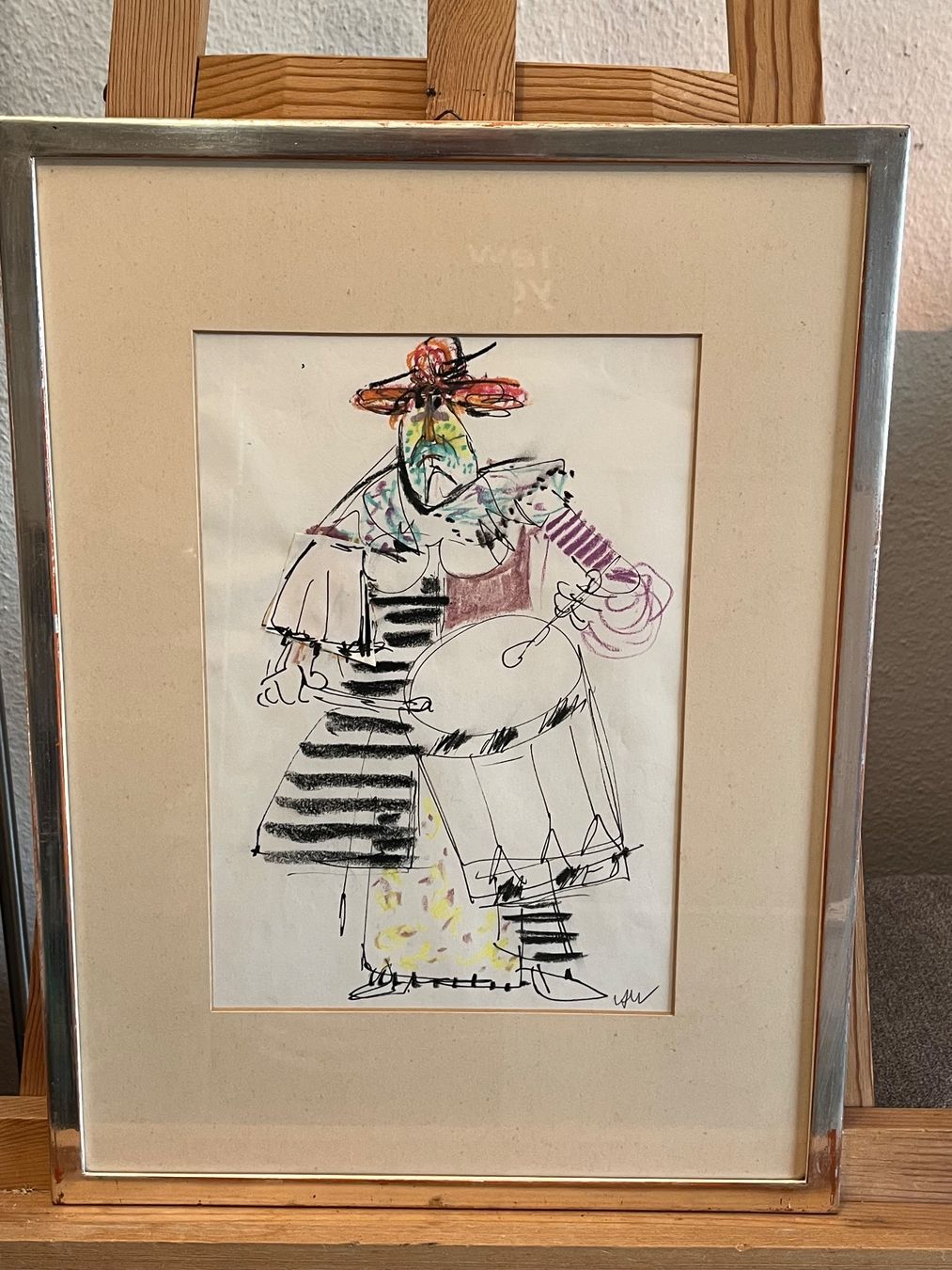 Dipinti: Hans Weidmann Original-Gemälde Signert – Usato da Basel venduto da Kaffee_und_Kunst