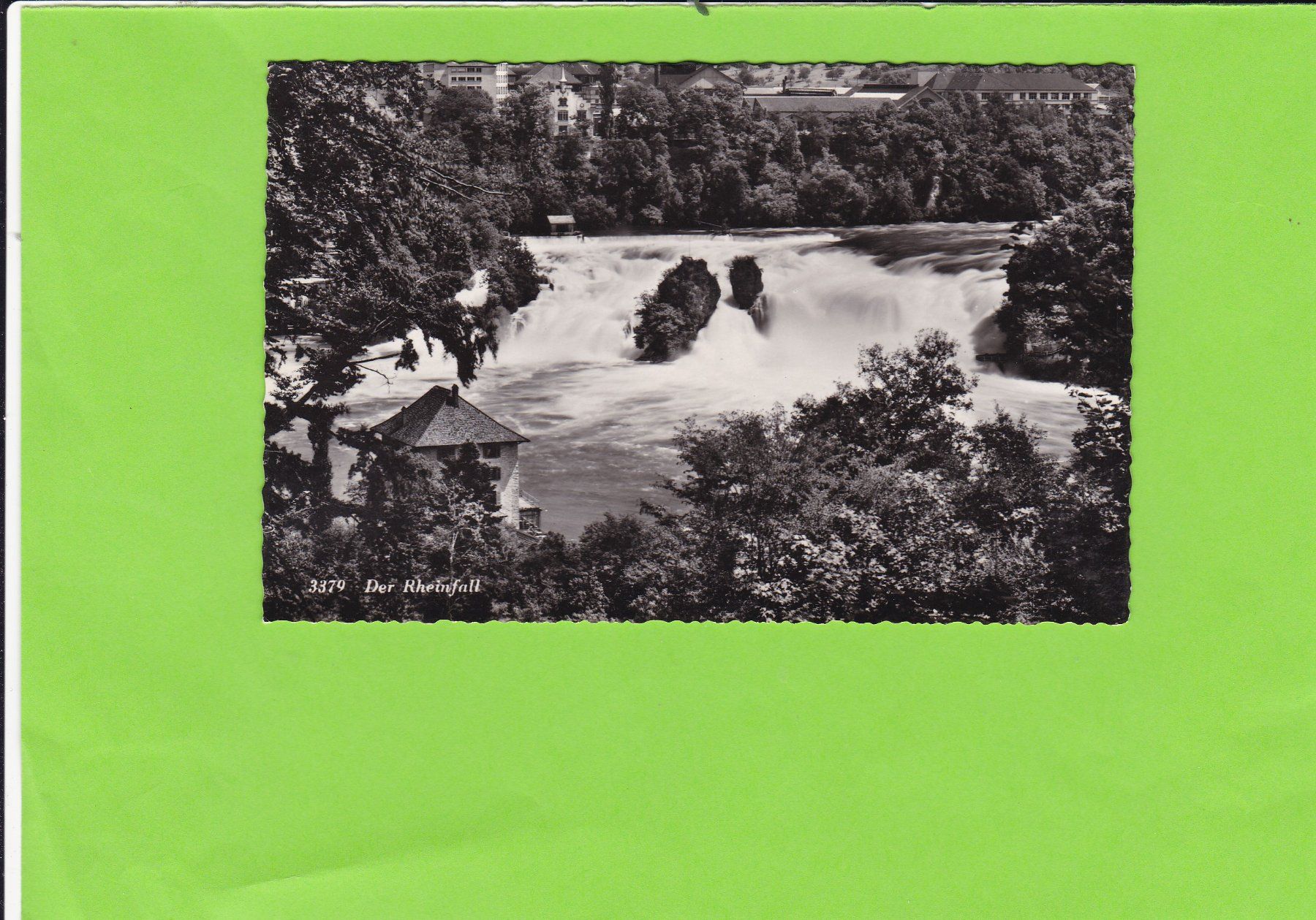 Cartoline postali: Der Rheinfall – Usato da St. Peterzell venduto da neckertal