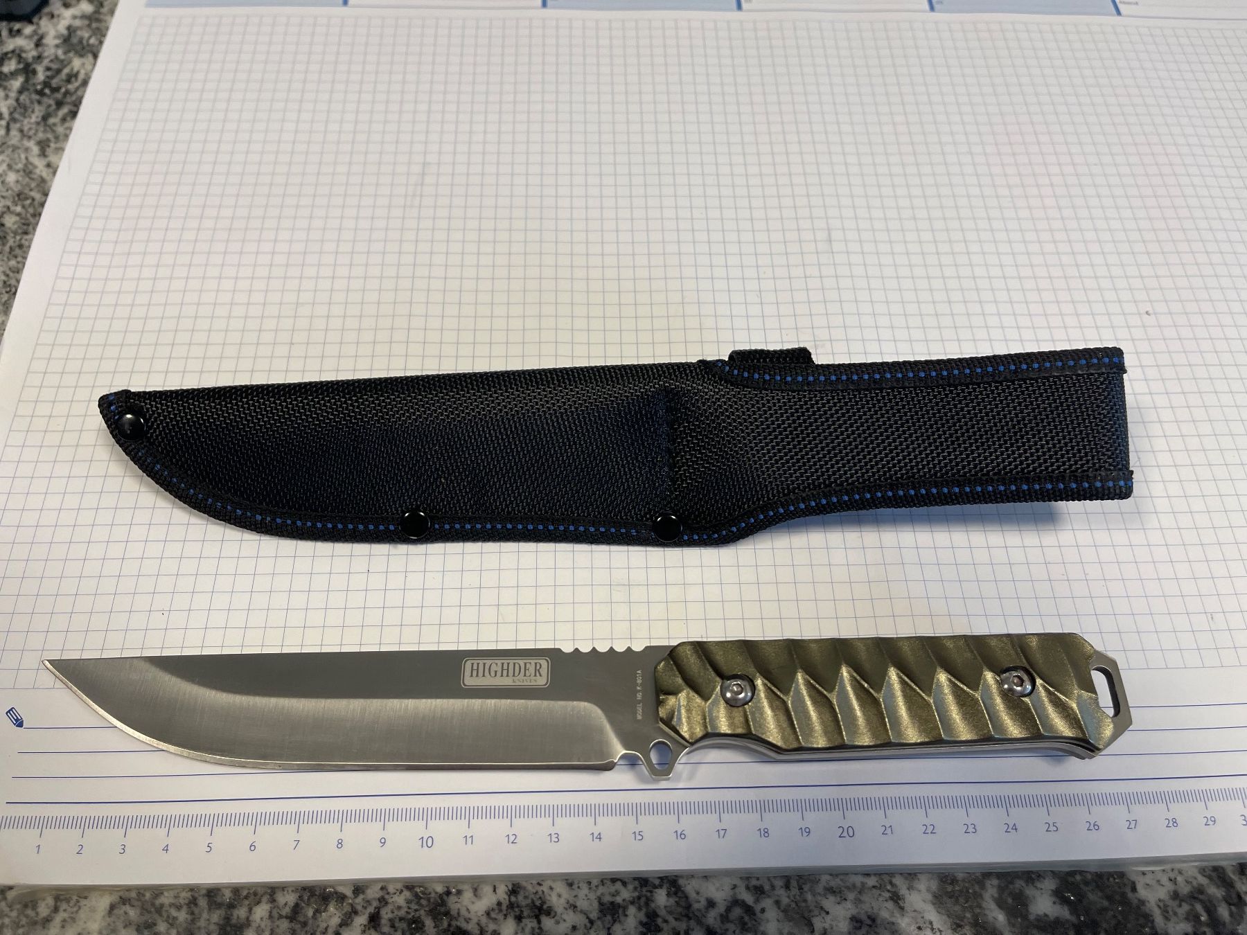Accessori: Outdoo-/JAgdtmesser (Highder) – Nuovo (secondo la descrizione) da Oberurnen venduto da Rororo64 1