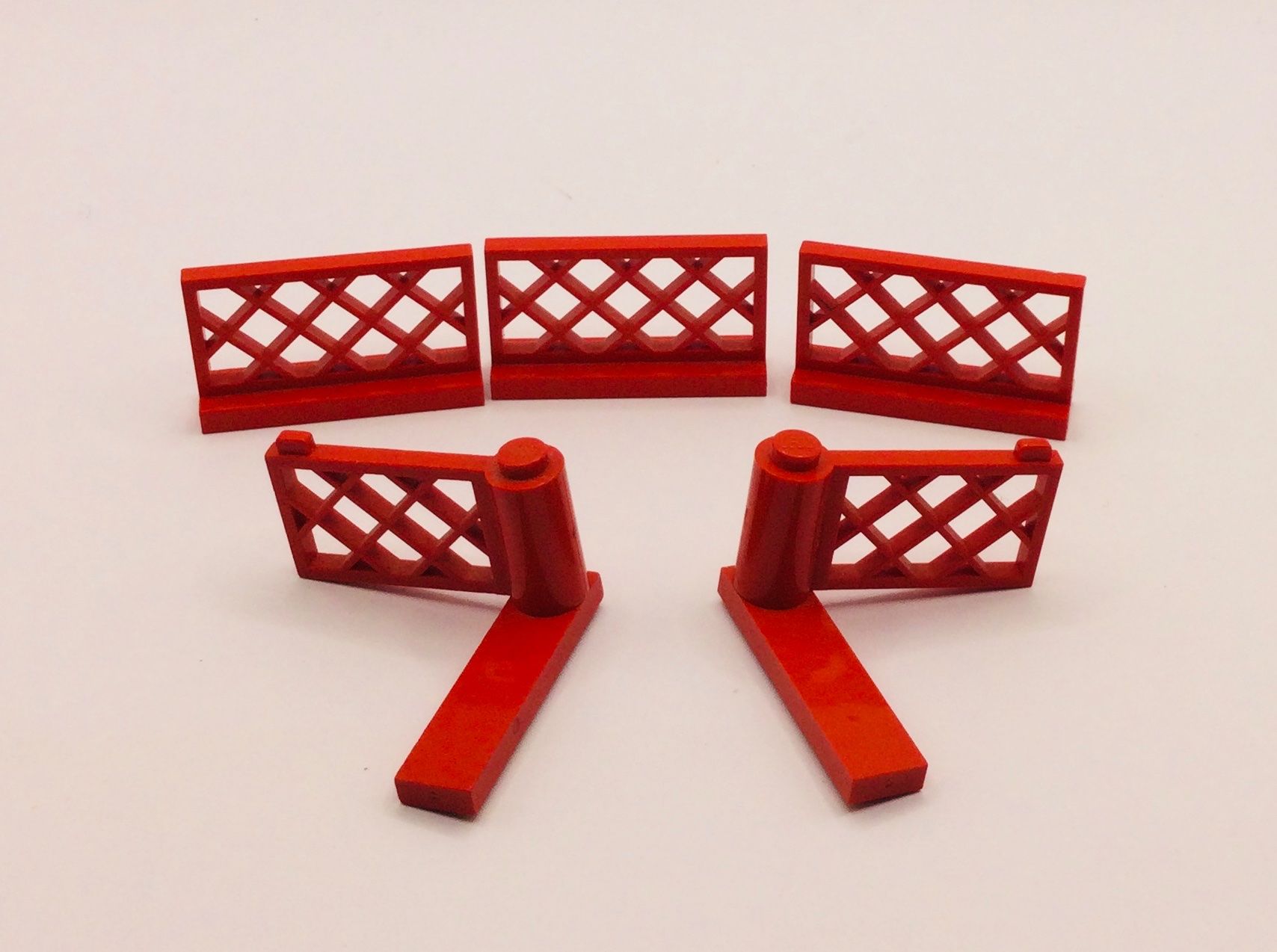 Lego Kit di costruzioni: Lego Gartenzaun, rot – Usato da Zürich venduto da Hippoly1955