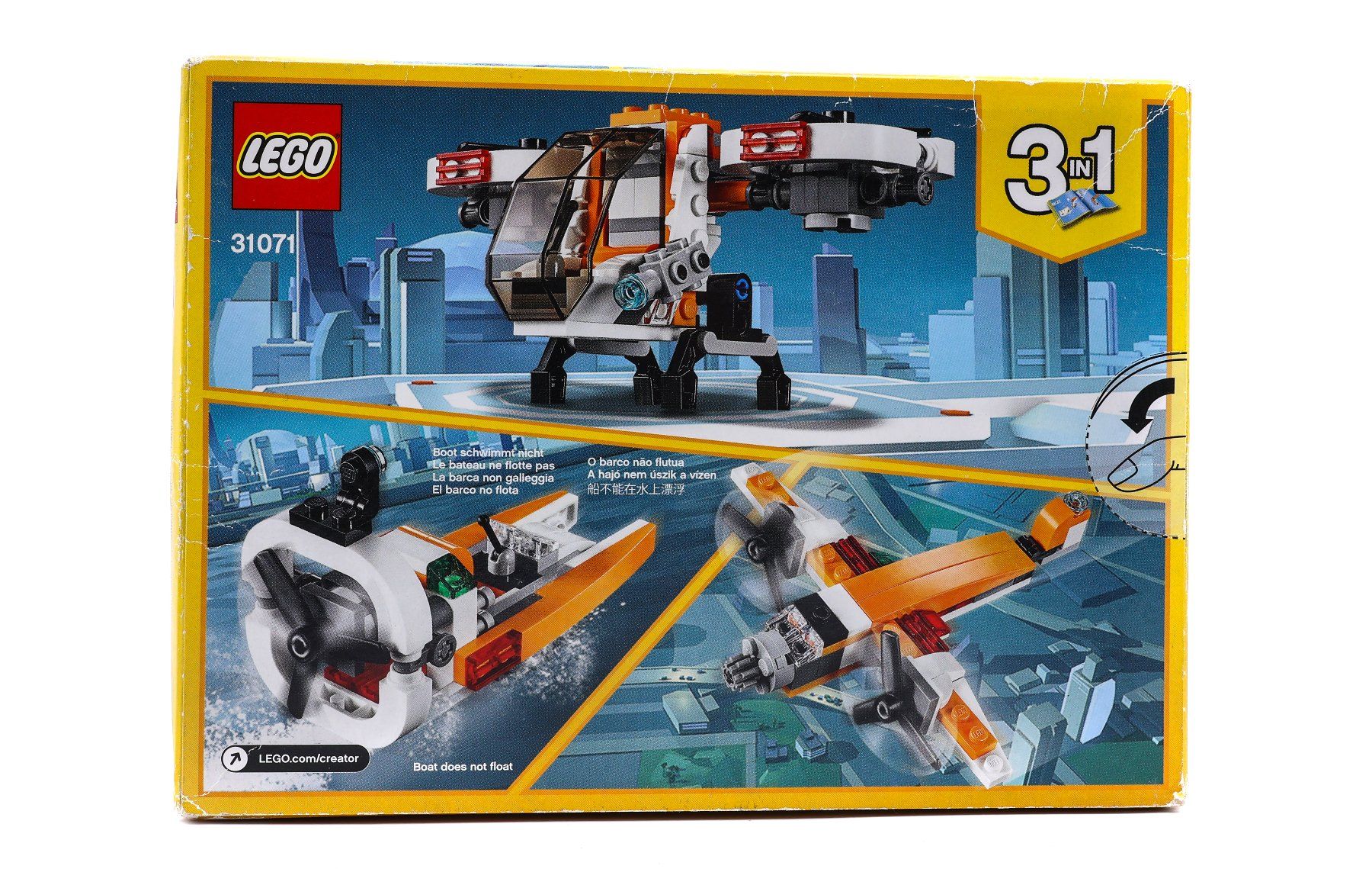 Lego Kit di costruzioni: 31071 LEGO Creator Drone Explorer - NEW – Nuovo e nell'imballaggio originale da Paudex venduto da dindeboy 1