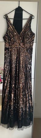 Glitzerndes Abendkleid, Grösse 44 46 festlich & elegant!