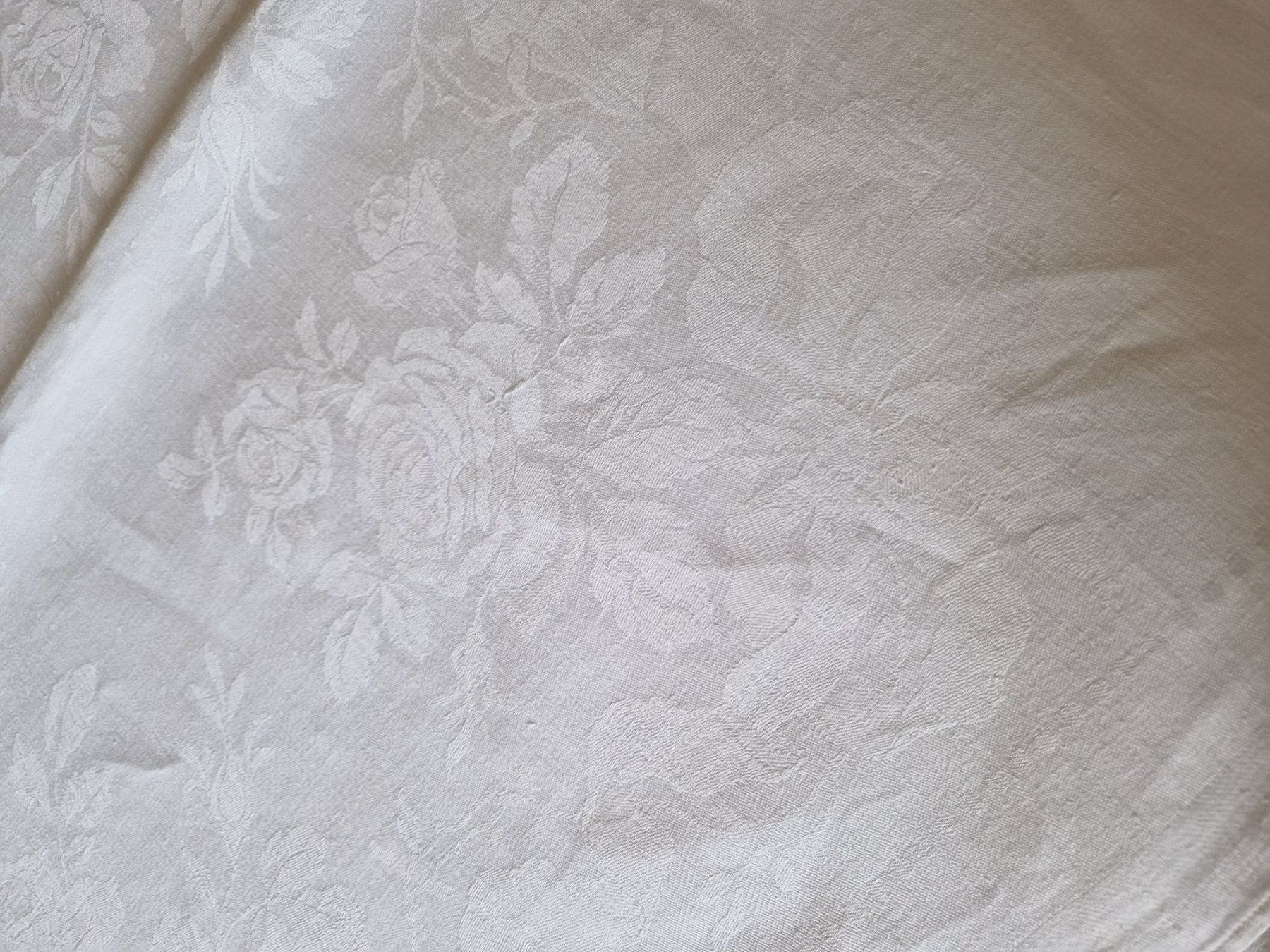 Altra biancheria da tavola: Tischdecke Damast, Monogramm HD, 280x196cm – Usato da Bern venduto da Antikbatik 7