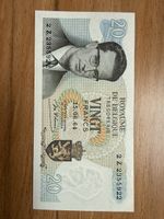 Banknote Belgien