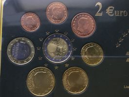 Euro Gedenkmünzsatz Luxemburg 2007 Rome Einkommen NEU