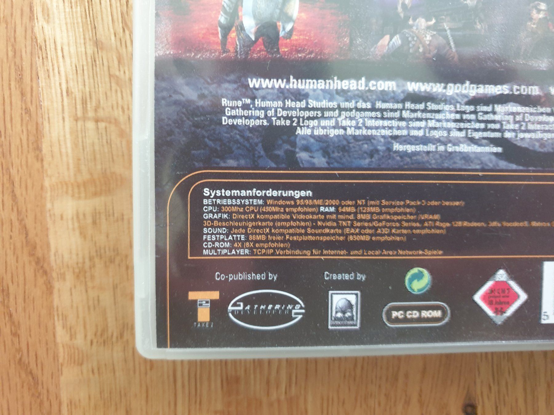 Giochi: Rune – Usato da St.Gallen venduto da Capsule_Corporation 2