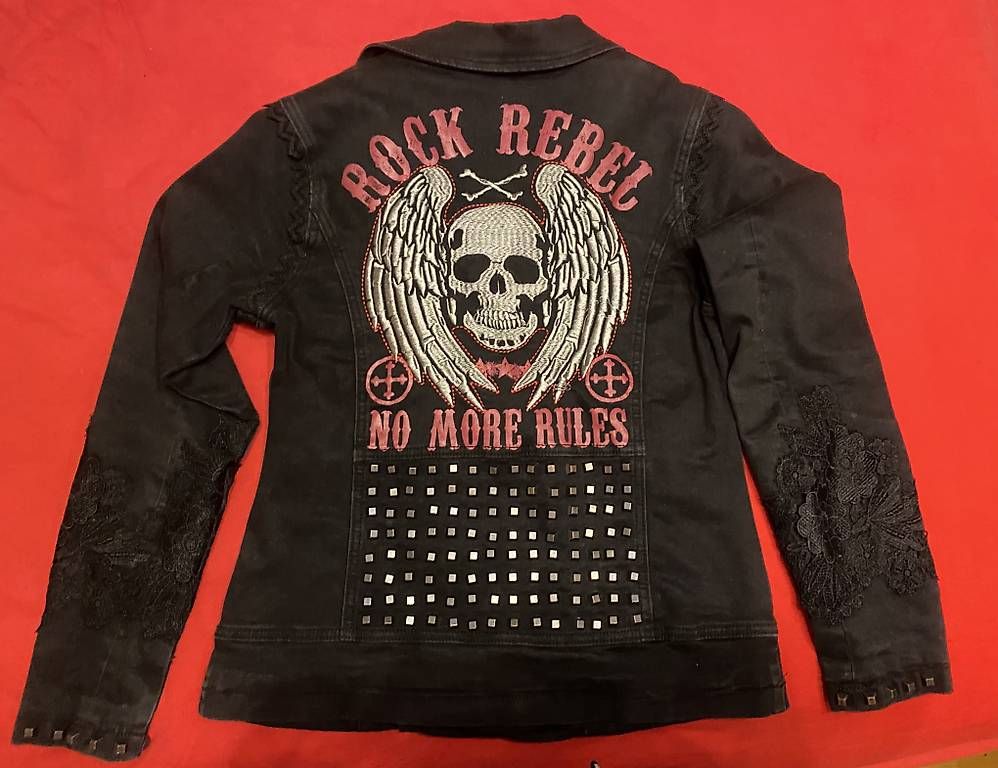 Giacche: Stoffjacke im Lederloock – Usato da Madiswil venduto da jlb_9dnq 1