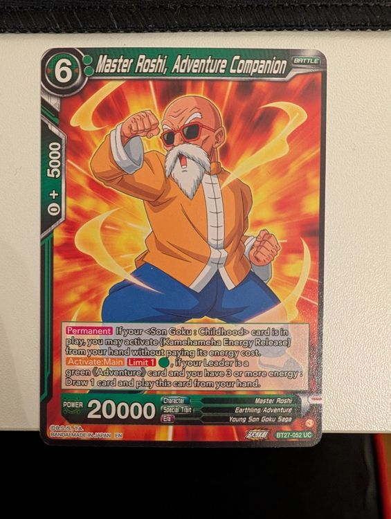 Dragon Ball Super Card Game - Master Roshi BT12-052 UC (Gebraucht) in ...