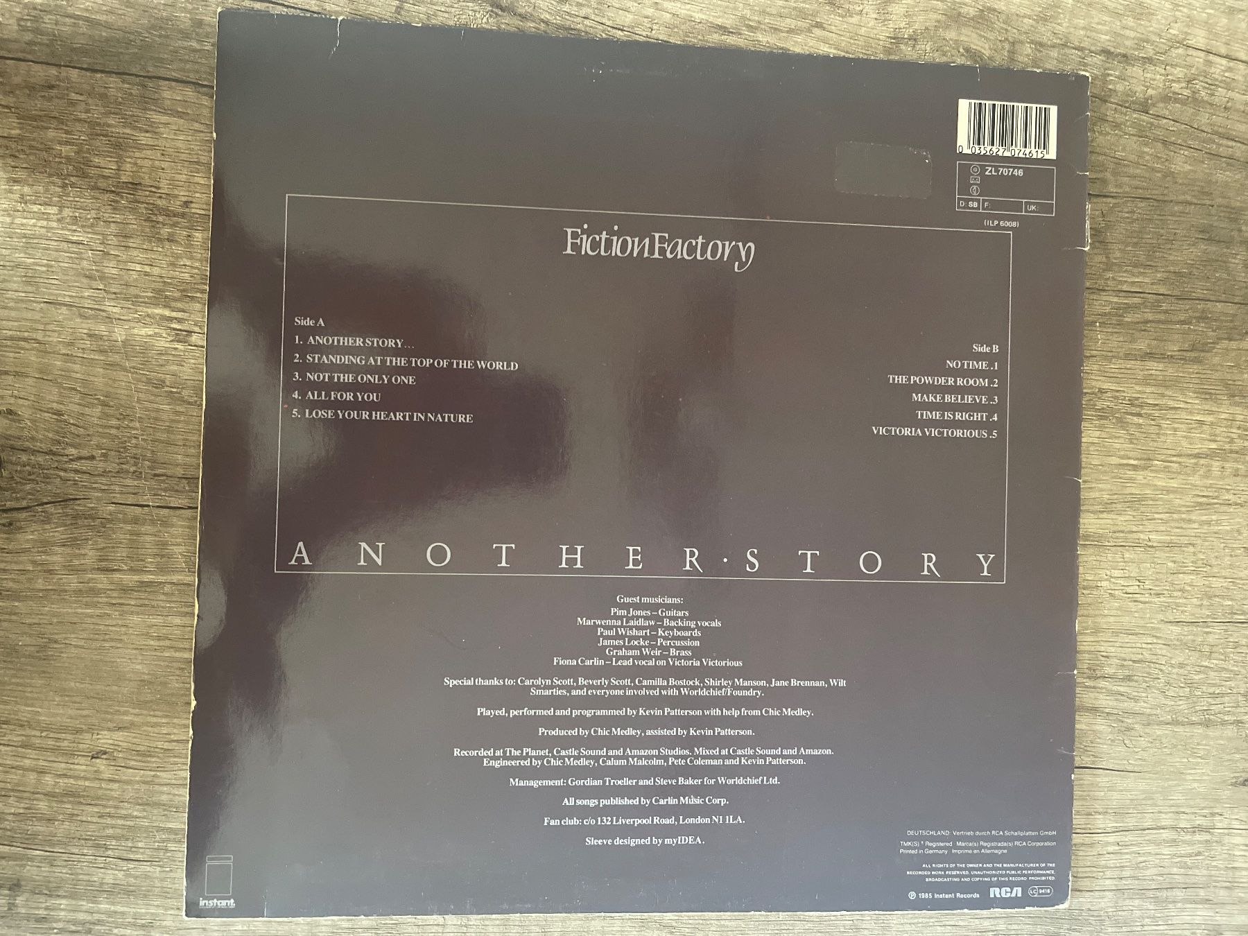 Dischi in vinile: A293/Fiction Factory-Another Story – Usato da Frutigen venduto da Philippe_jsp 1