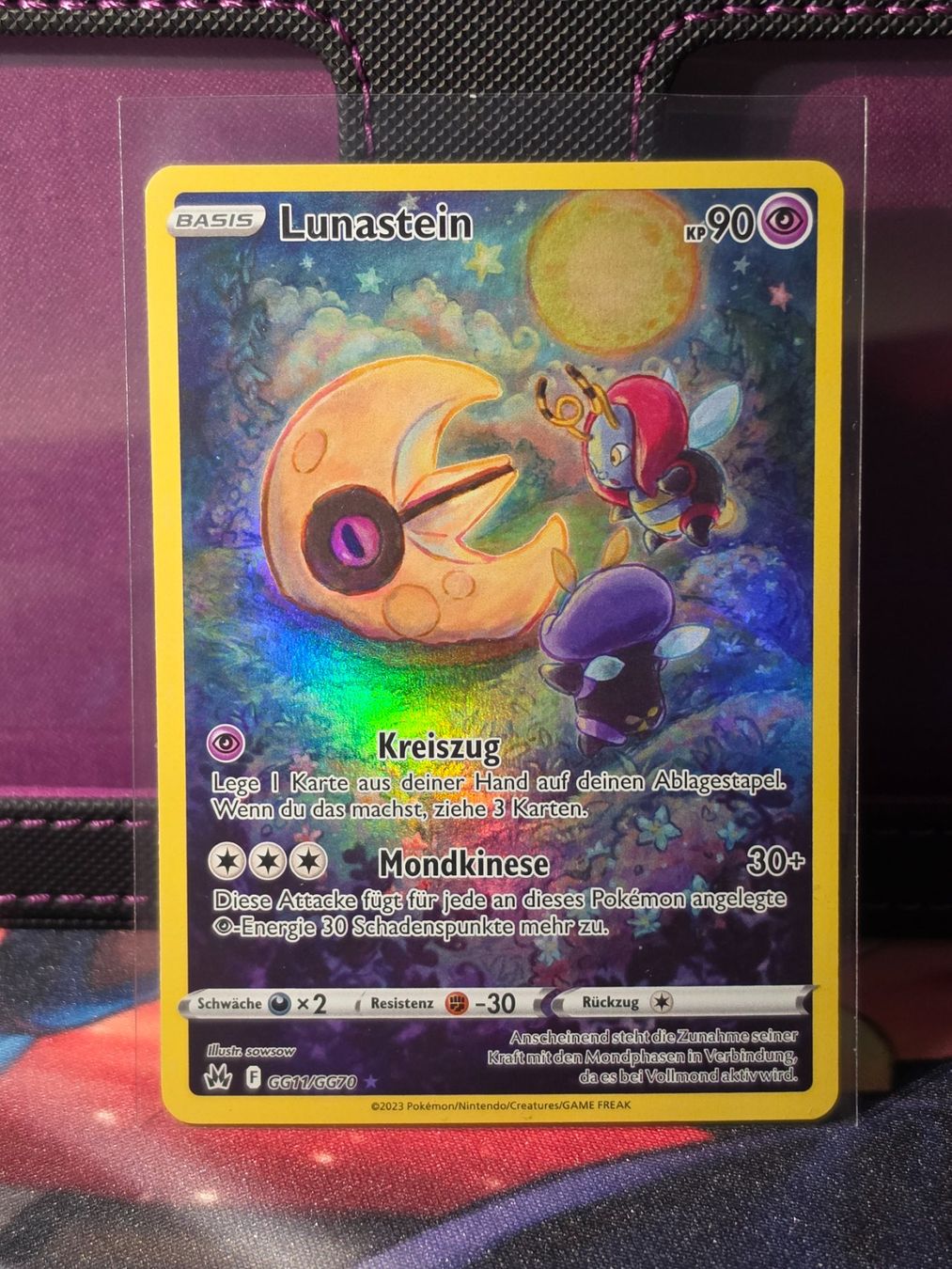 Pokémon Cartes à collectionner: Lunastein GG11 – D'occasion à Binningen par oscark77