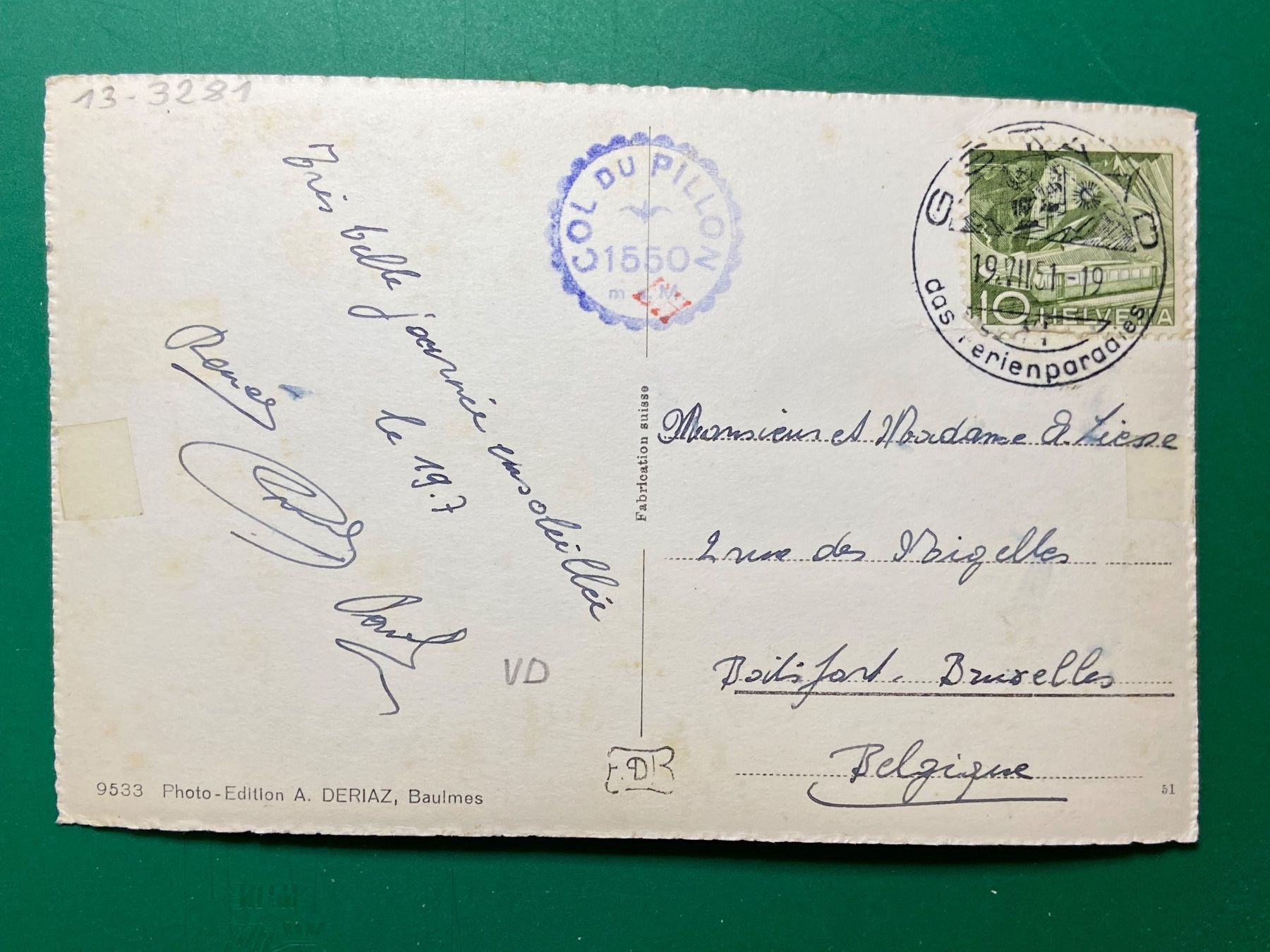 Cartes postales: Lac Rétaud – D'occasion à Steg VS par _vinci_ 1