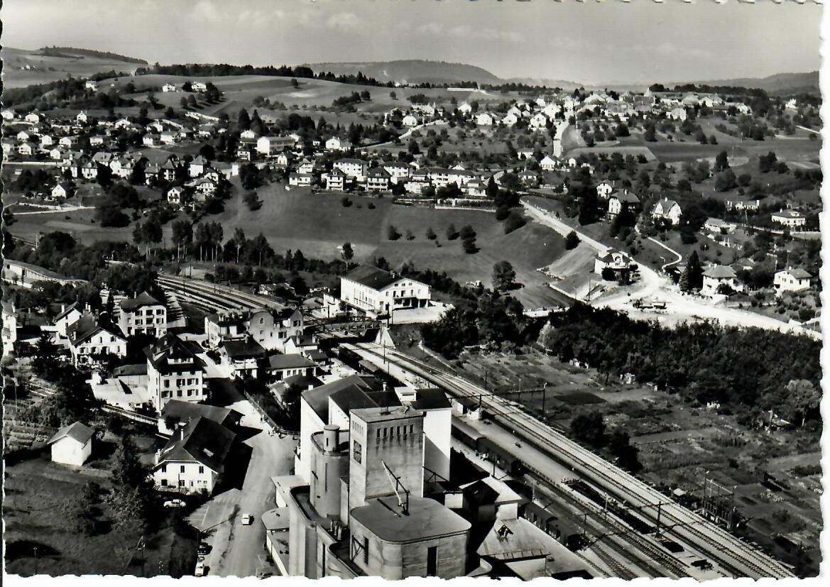 Cartoline postali: Cossonay-Gare - Penthalaz – Usato da Hochdorf venduto da Ziegel-16