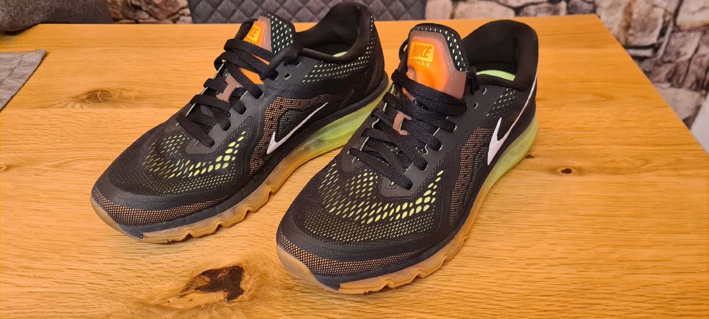 Nike Air Max 2016, Herren Laufschuhe, Grösse 44, Schwarz