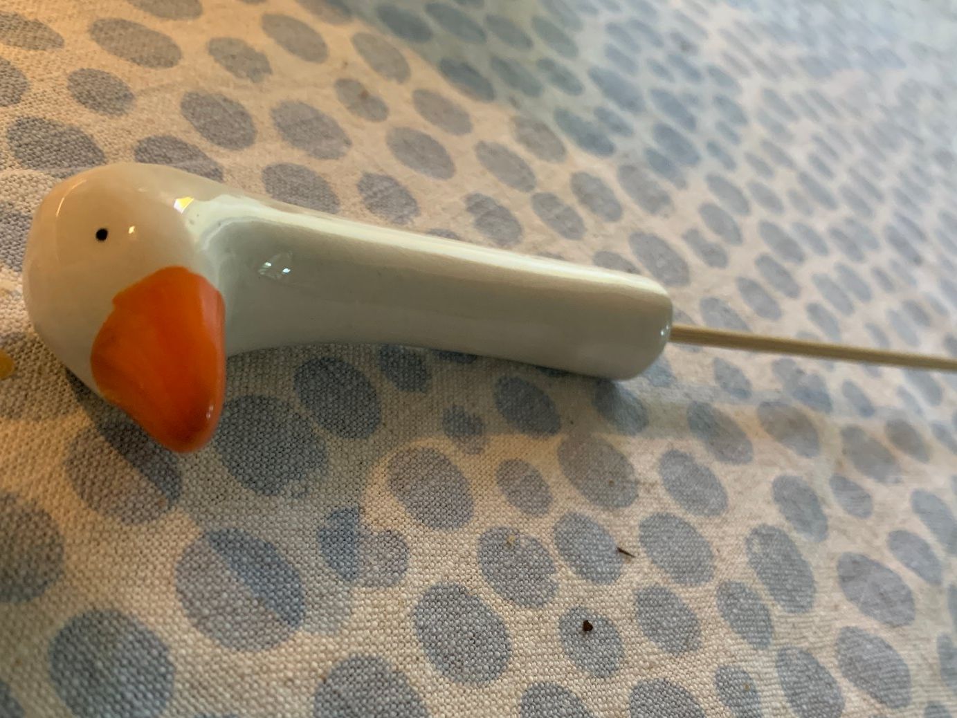 Tutte le decorazioni: Blumenstecker mit Gänsekopf, Keramik, Gans – Nuovo (secondo la descrizione) da St. Gallen venduto da Miousch 6