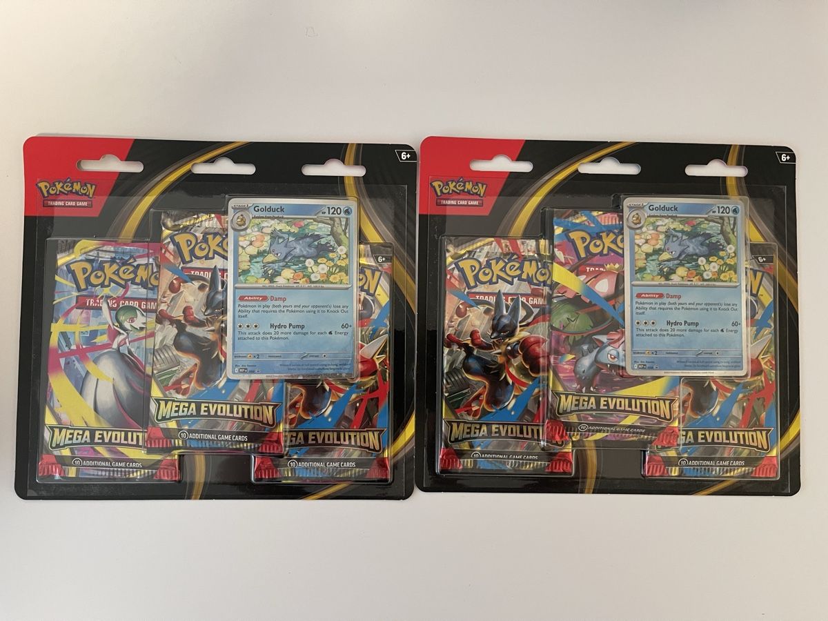 Pokémon Cartes à collectionner: 2x Mega Evolution 3-Pack Blister EN – Neuf avec emballage d'origine à Zürich par AndyWins