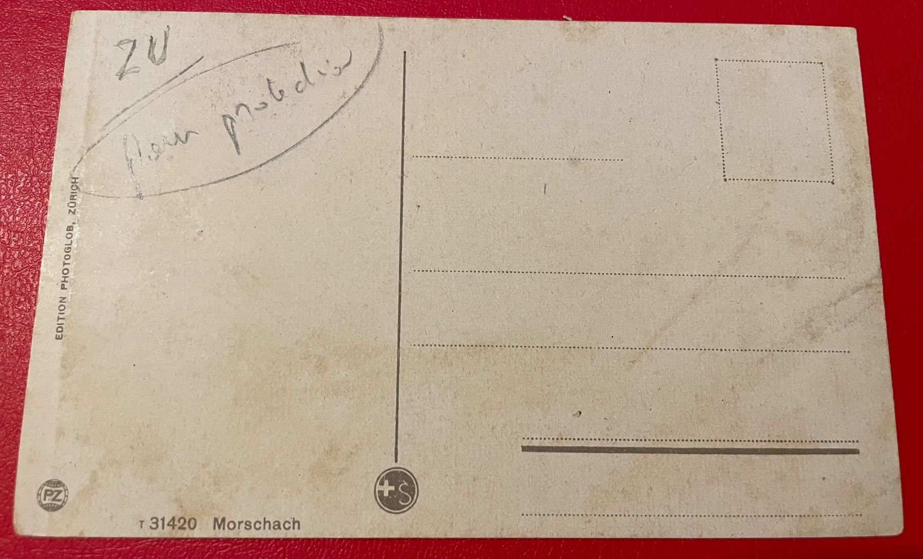 Cartoline postali: Morschach – Usato da St-Légier-La Chiésaz venduto da Theo005 1