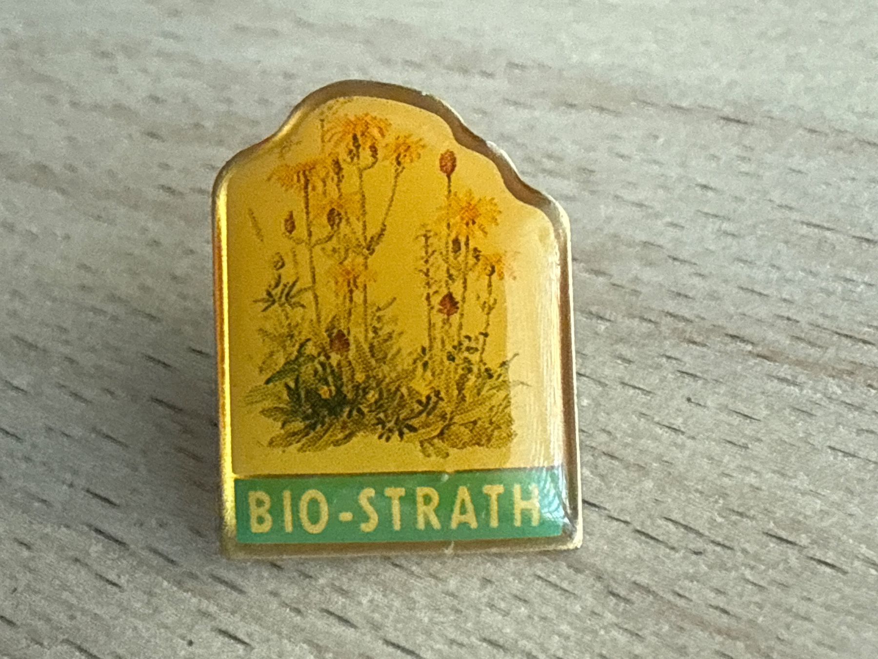 Plaketten & Abzeichen: Pin  Bio-Strath – Gebraucht aus Glattbrugg von Schweigmatt