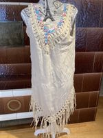 Sommerliches Kleid mit Fransen💛Gr.S/M nr.2