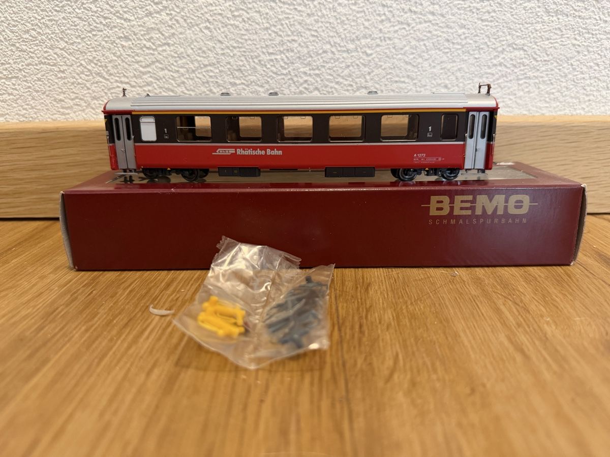 Bemo Modellini di ferrovie: BEMO RhB A 1272 Bernina-Express von BEMO 3281 102 – Usato da Niederbipp venduto da Snooker821 3