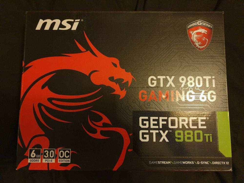 GeForce GTX 980 Ti | Kaufen auf Ricardo