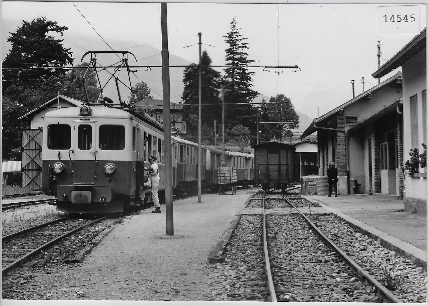 Cartes postales: Stazione Acquarossa Bahnhof Gare – Antique à Ettingen par Kartenplanet