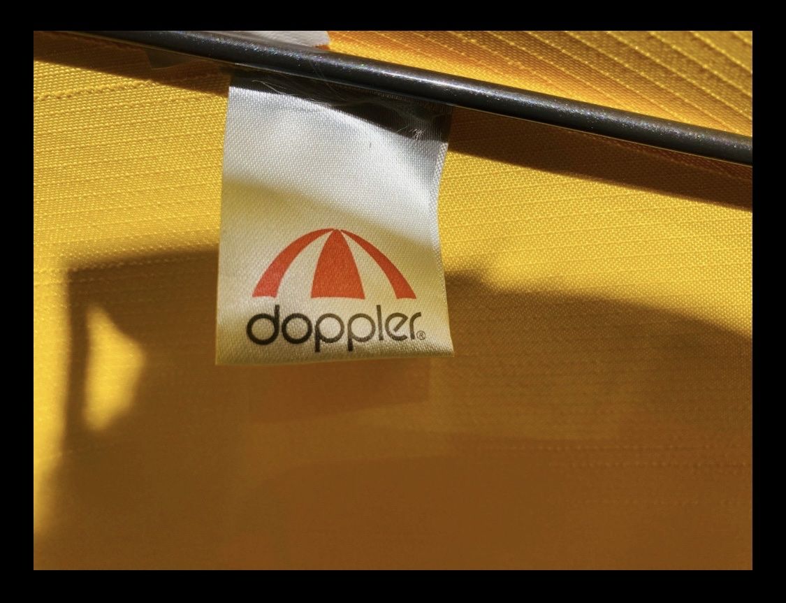 Sonnenschirme: Doppler Sonnenschirm gelb – Gebraucht aus Zürich von leo_tqv6 2