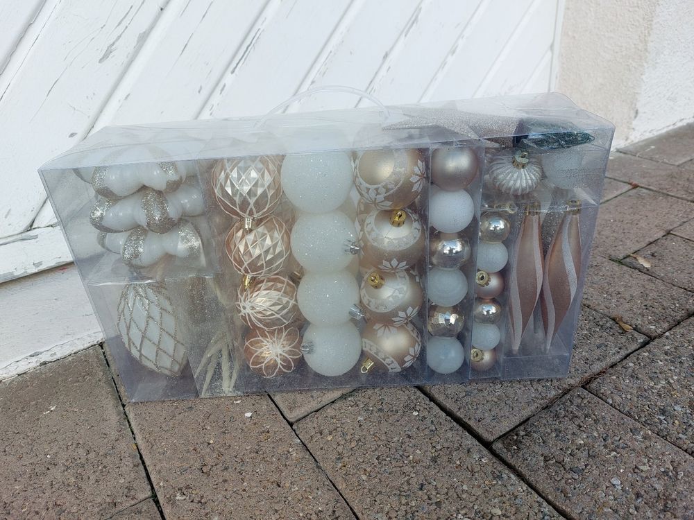 Weihnachtskugeln 135er Set Box Christbaumkugeln Kaufen auf Ricardo